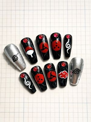 Uchiha Itachi Press On Nails (Ver 4)