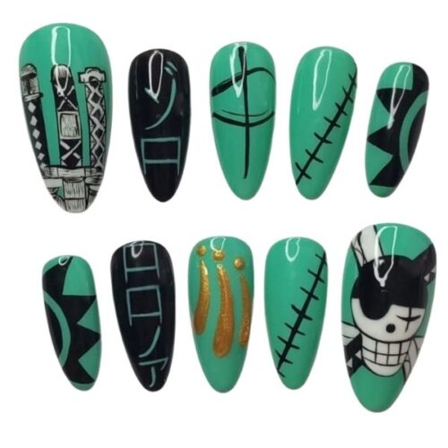 One Piece Press On Nails (ver 2)